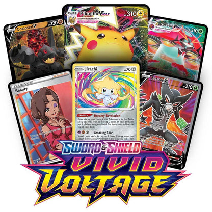 Pokémon TCG: Sword & Shield - Vivid Voltage Booster Display Box (36 Packs) - Pokestore